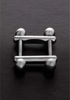 Steel By Shots EasyToys Stainless Steel Nipple Clamp Adjustable with Dual Ball Tips