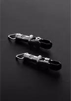 Steel By Shots Sinner Gear Double Barrel Adjustable Clamps with Gemstone Accents