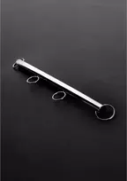 Steel By Shots Kiotos Stainless Steel Adjustable Restraint Bar 46 cm with O-Rings