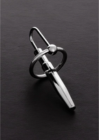 Steel By Shots Mister B Wedge Plug Ring Hollow 2.5 cm - Ergonomic Intimate Priedas