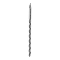 Ouch By Shots Mystim Stainless Steel Ribbed Dilator 0.3/8 mm - Precision Medical-Grade Tool