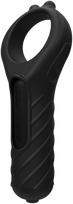 Mėlyna Bathmate Vibe Edge Silicone Ring with 10-Mode Vibration Bullet Mėlyna