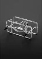 Steel By Shots Master Series Acrylic Restraint Device with Spiked Surface, Transparent