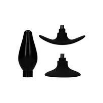 Ouch By Shots Sinner Gear Interchangeable System Rounded Plug Medium Aluminum Silicone