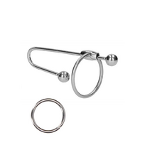 Ouch By Shots Mystim Stainless Steel Intimate Sounding Device 10 mm with Ball Tip