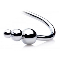 XR Brands Master Series Intimate Beaded Stainless Steel Hook 27 cm