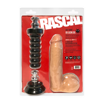 Boneyard Rascal Jocks Johnny Silicone Model 20 cm with Suction & Handle Base