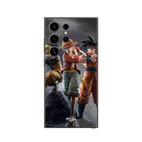 Coque Samsung Galaxy S25 Ultra Sangoku naruto Luffy one piece Dragon Ball z 3D Anime manga Maniacase