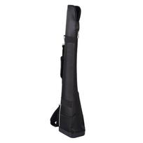 Portable Golf Club Nylon Storage Bag for Holding 3 Clubs (Black) juoda