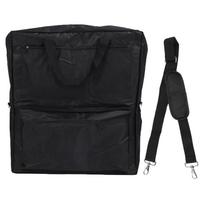 Solar Panel Storage Bag Double Layer Folding Travel Solar Panel Carrying Case for Camping RV Trips