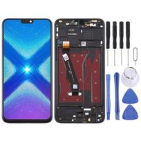 OEM LCD ekranas Huawei Honor 8X digitizeriui, pilnas komplektas su rėmeliu