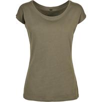 Build Your Brand Womens/Ladies Wide Neck T-Shirt XL