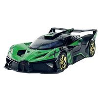 1:32 mastelio Bugatti Bolide Superautomobilis Sportinis Automobilis Lydinio Metalo Liejamas Transporto Priemonės Modelis Garsas ir Šviesa Darbalaukio Kolekcija Pomėgių Ornamentai Dovanos