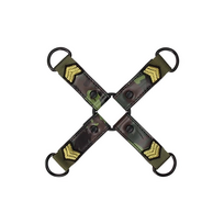 Ouch By Shots Shots Hogtie Connector Army Pattern Strong Bondage System