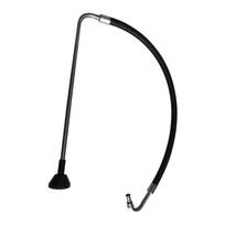 Upgrades Steel Suction Hose/Reflux Line Airless Sprayer Suction/Return Hose Simple to Use for Airless Paint Sprayers 1