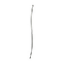 Steel By Shots Shots Stainless Steel Double-Ended Dilator 0.2/0.6 cm Polished Finish