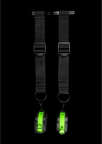 Ouch By Shots Ouch! Door Attachment Kit Glow in the Dark - Adjustable Restraint System