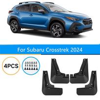 2024 m. Subaru Crosstrek purvasaugiai, apsaugos nuo purslų, sparnai, priekiniai, galiniai, kairė, dešinė