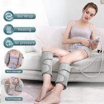 Electric Air Compression Beauty Shape Leg Massager Foot Arm Multipurpose Massage Warm Compress Muscles Recovery Gift UK