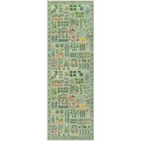 Corridor Carpet Long Runner Rug Green Plant Leaf Carpets Soft Machine Washable Floor Mat Hallway Home Decoration Rugs 50x160cm