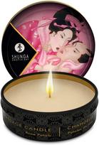 Shunga Mini Massage Candle Rose Petals 30ml - Romantic Ambiance Candle