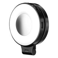 Foldable LED Fill Light W/ Magnetic Ring Mini Makeup Mirror Light LED Pocket Light for Phone Selfie/Video Conference/Makeup