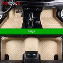 Individualūs automobilio kilimėliai Mitsubishi Outlander 2000- Automobilio kilimai Pėdų Coche Aksesuaras 2000-2007 smėlis