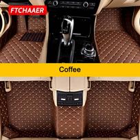 Automobilio grindų kilimėliai Mercedes Benz EQA EQB EQC EQE EQS -2024 Automobilio kilimai Pėda Coche Priedas EQA kava