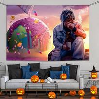 J-Juice Rapper W-WRLD 999 for party Flag Custom Flags Wall Hanging Tapestry Outdoor Decorative flag Background Blanket 50X70cmflag