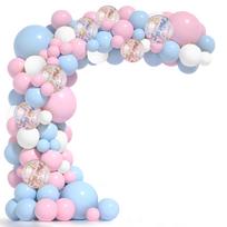 161/149Pcs Blue Pink Balloon Arch Kit Latex Confetti Balloon Garland Kit for Birthday Gender Reveal Wedding Party Decoration others