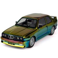 1/24 BMW M3 E30 ELECTROPLATING Alloy Model Alloy Car Model Sound and Light Pull Back Children's Toy Collectibles Birthday Gift