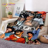 Bruno Mars 3D Dainininkas Žvaigždė Minkšti Flaneliniai Antklodės, Mesti Antklodę Patogi Antklodė Piknikui Lovoms Namų Miegamojo Užtiesalas Vaikams Dovana 75x90cm