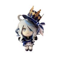Anime Focalors Cosplay Plush Doll Toy 20cm Genshin Impact Character Cute Soft Stuffed Pillow Christmas Halloween Gift 20cm