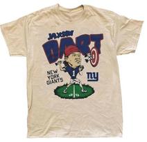 New York Giants NFL Football Jaxson Dart Caricature 2025 sand shirt S-5XL Unisex T-Shirt XL