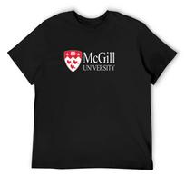 McGill University T-Shirt man t shirt Anime t-shirt oversize t-shirts man men t shirts S