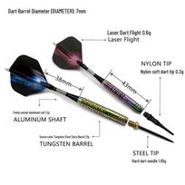 Junyouhui 23g Rainbow Tungsten Steel Dart Set