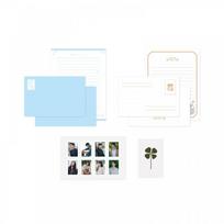 Love Next Door   Letter Paper   Stamp Sticker Set   03