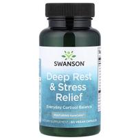 Swanson, Deep Relaxation & Stress Relief, 60 Veggie Capsules
