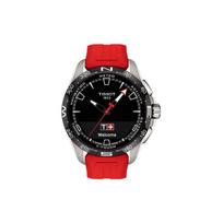 Tissot T-Touch Expert Solar Quartz Watch Men watches Black Titanium Silicone T121.420.47.051.01 Regular Watch Box,Black Dial T121.42 0.47.051.01