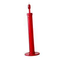 Balloon Air Pump Manual Fast and Balloons Filling Multipurpose Handheld with Belt for Christmas Festival Baby Shower Event Decor raudona