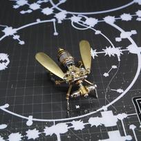 3D Insect Brass dragonfly Puzzle Steampunk Ant Metal Model Puzzle DIY Craft Kit Great Gifts for Adults Personalized Ornament DIY assembly package