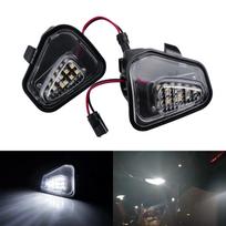 2x LED šoninis veidrodėlio apšvietimas po veidrodėliu, skirtas VW Passat B7 CC Scirocco III Jetta Eos 2PCS gray