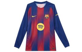 Nike FC Barcelona 2025/26 Stadiono namų vyriški Nike Dri-FIT futbolo replikos ilgomis rankovėmis marškinėliai HJ4611-456 L