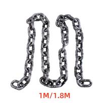Halloween Props Fake Chain Plastic Barrier Chain Costume Prop Chains Prison Pirates Cosplay Accessory