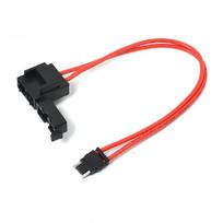 32 V 25 A 16 Awg automobilio saugiklių laikiklio prailginimo laido srovės kolektoriaus laidų saugiklių adapteris elektroniniam įrenginiui as the picture