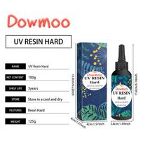 §Dowmoo Crystal Epoxy Resin Glue Handmade Craft Special High Transparent Odorless Fast Drying Resin Adhesive 125g