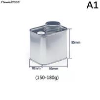 1X NEW Coffee Bean Airtight Cans Outdoor Camping Tin Box Food-grade Packaging Storage Fresh Breathing Iron Cans