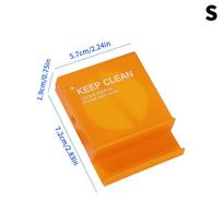 (PL)1PC Portable Square Cable Organizer Cord Management Usb Cable Winder Retractable Phone Holder Charger Wire Storage Protector