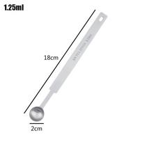 HOT 1/4Pcs Coffee Scoops Long Handle 304 Stainless Steel Tablespoon Stackable Kitchen Measuring Spoon Fits Coffee Container