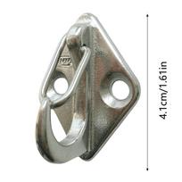 Stainless Steel Dog Lead Hook, Puppy Lead Parking for Pet Parents Animal Lovers Renters Entryway Garage Mudroom Front Door